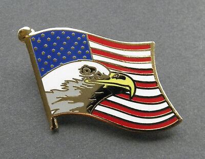 american eagle lapel pin
